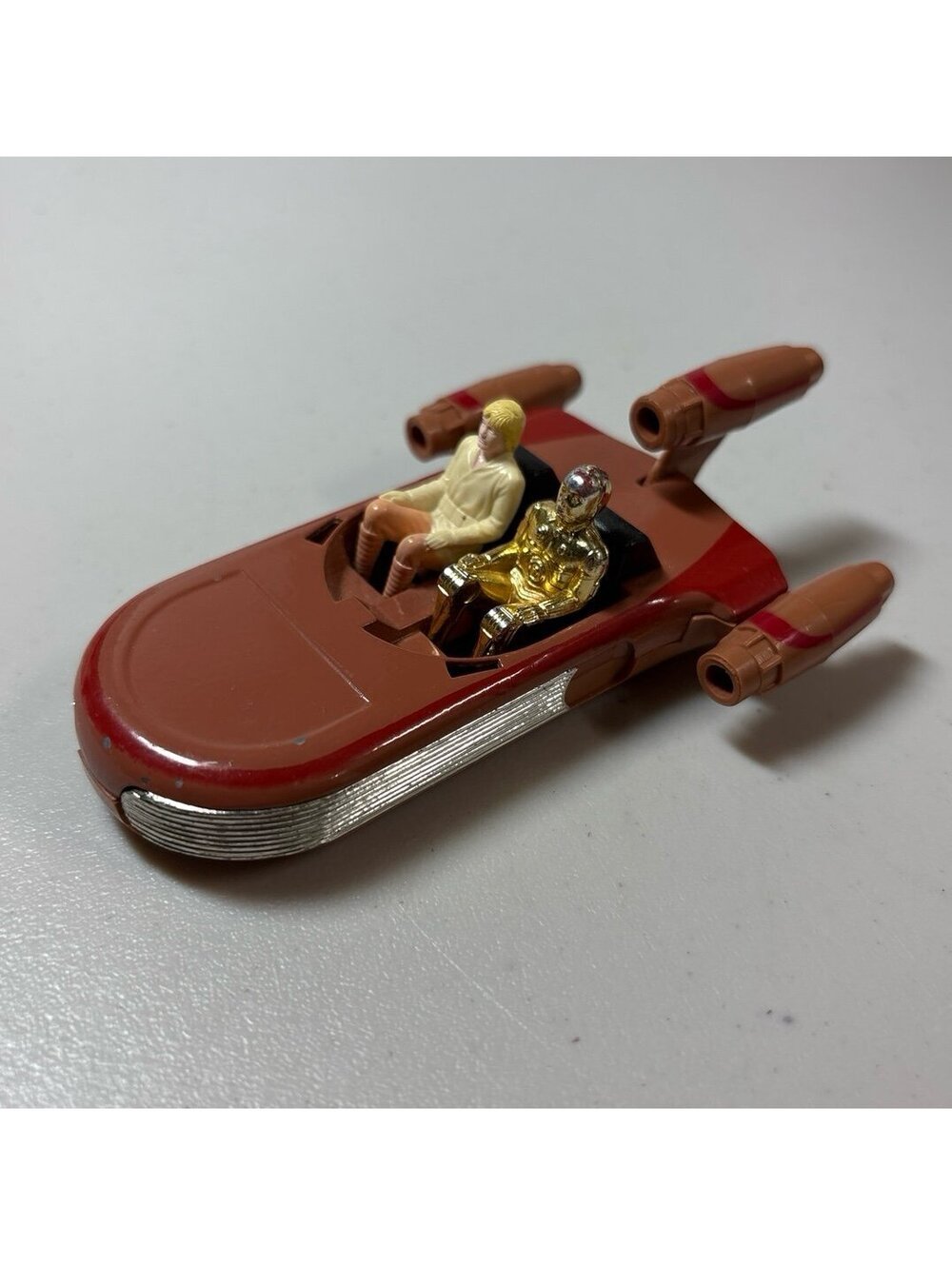 Vintage 1978 Kenner Star Wars Land Speeder Die-Cast 38570 Luke C-3PO Complete